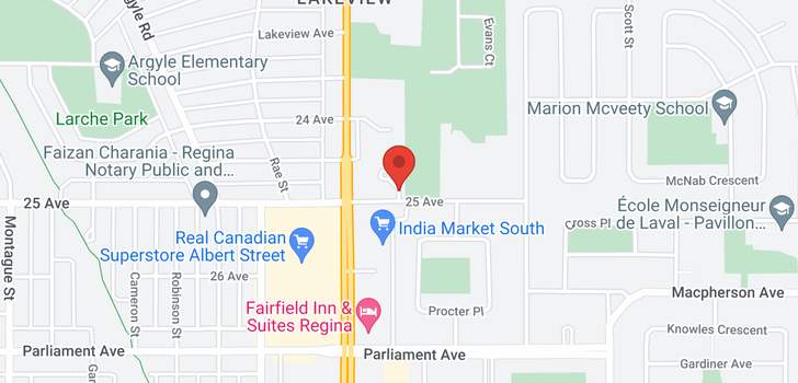 map of 131 2530 25th AVE